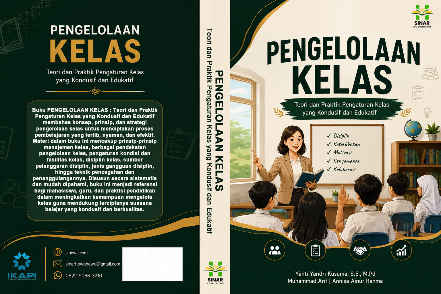PENGELOLAAN KELAS : Teori dan Praktik Pengaturan Kelas yang Kondusif dan Edukatif